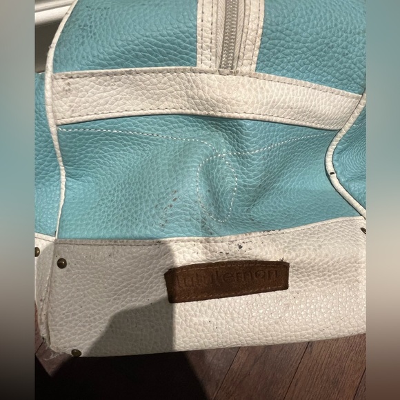 Lululemon Blue and White Yoga/Gym Bag - Picture 13 of 16